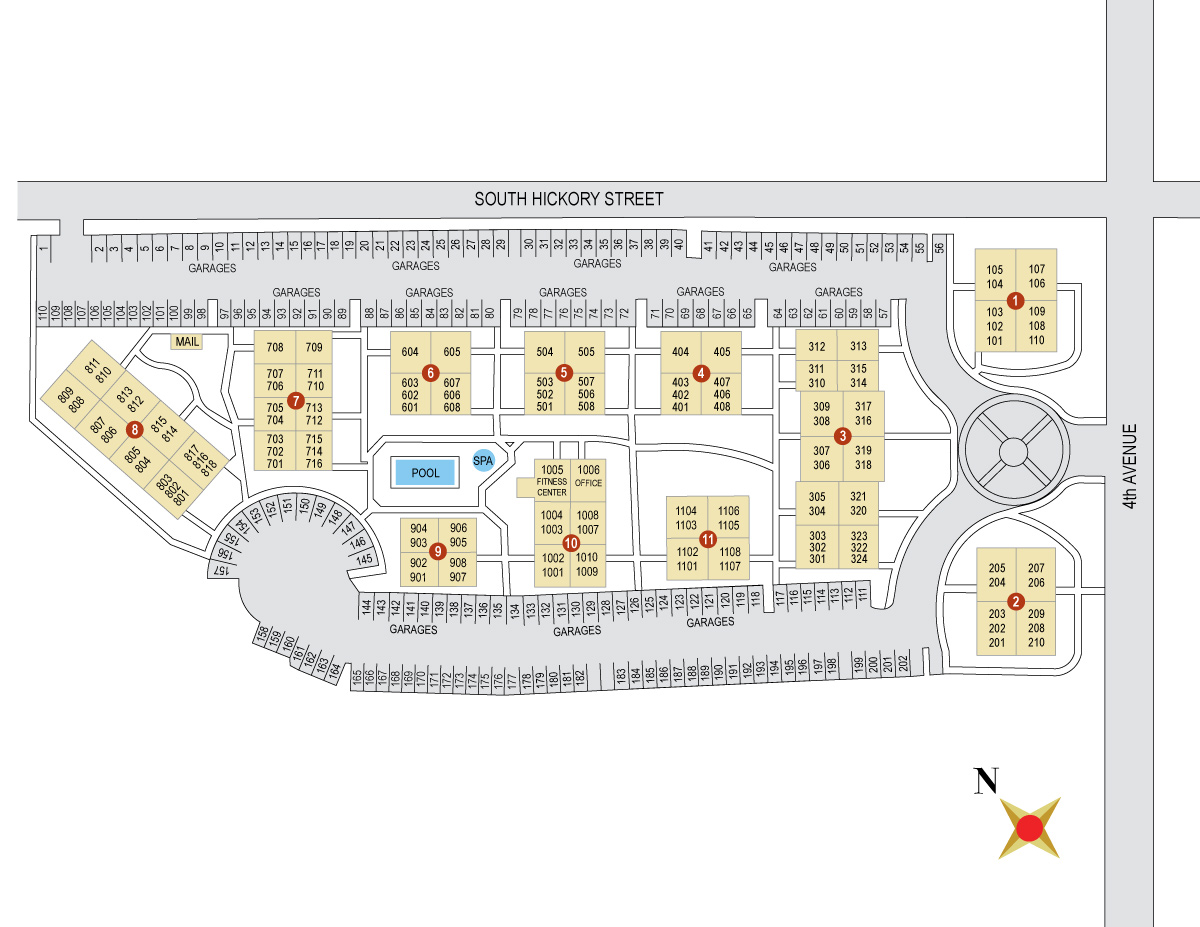 Escondido Rental Floor Plans Summit Apartments